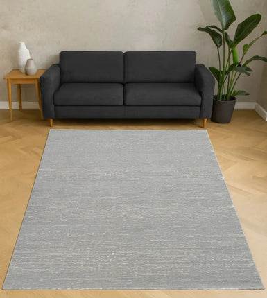 A - Z DALLAS 101 HALI GREY - Eenkleurig - Effen