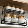 ACR ACR Alya Kruidenset met Stand 8 Delig Mat Wit - Gold