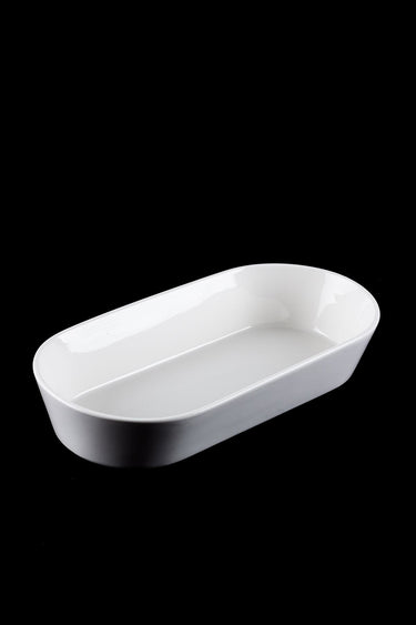 ACR ACR Bianco Perla Ovaal Serveerbord 32.5 cm