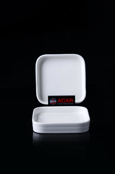ACR ACR Bianco Perla Vierkant Serveer Bord / Thee Onderlegger 6 Delig