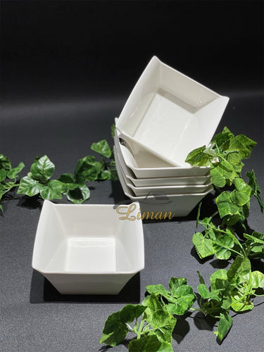 ACR ACR BIANCO PERLA VIERKANTE SCHAAL 14 CM PER STUK