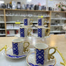 ACR ACR Blue Sky Espressoset 12 Delig | 6 Persoons
