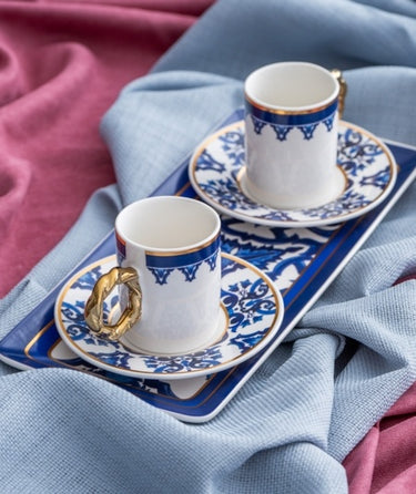 ACR ACR Francesca Espressoset 5 Delig | 2 Persoons Blauw