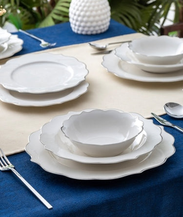 ACR ACR Karmen Servies set 24 Delig | 6 Persoons Zilver
