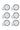 ACR ACR Timeless Espressoset 12 Delig | 6 Persoons Blauw