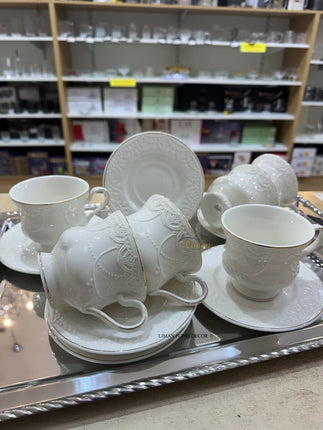 ACR ACR Veronica Cappuccino/Nescafeset 12 Delig | 6 Persoons Gold