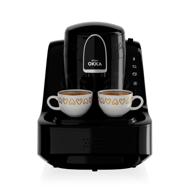ARZUM ARZUM OKKA ELITE TURKS KOFFIEZETAPPARAAT | ZWART-CHROOM