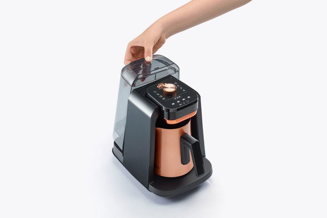 ARZUM Arzum OKKA Rich Spin Pro Turkse koffiemachine met waterreservoir copperkleur