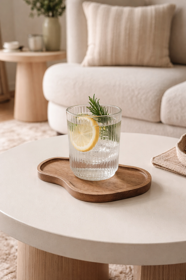 Bavary ACACIA ORGANISCHE BORD ( 3 DELIG ) 19 X 11.5 X 1.5 CM