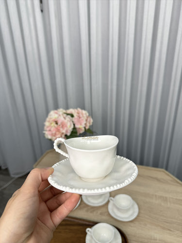 Bavary Parel Espressoset 12 Delig | 6 Persoons Wit
