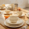 Bavary Parel Serviesset 27 Delig | 6 Persoons Beige