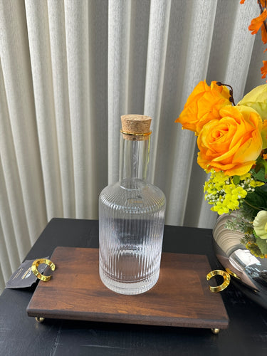 Bavary RIBBLE KARAAF TRANSPARANT- GOLD 1,15 Liter
