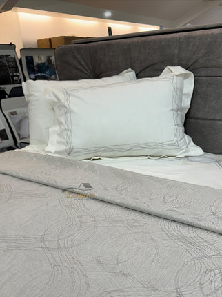 Bella Bella Home Aren Dunne Spreiset 7 delig Beige