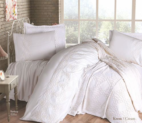 Bella Bella Home Kristina Spreiset 10 delig Cream