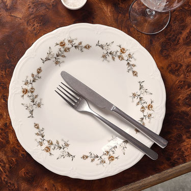BonBistro Retro Beige Serviesset 24 Delig | 6Persoons