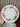 BonBistro Retro Blauw flower Gebaksset 7 Delig