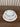 BonBistro Retro Blauw flower Gebaksset 7 Delig