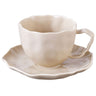 BRICARD PORCELAIN Angles Espresso set 12 delig | 6 Persoons Taupe