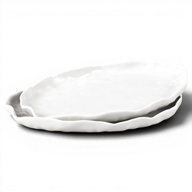 BRICARD PORCELAIN ANGLES SCHALENSET | WIT 2-DELIG