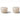 BRICARD PORCELAIN Angles Servies set 27 delig | 6 persoons Taupe