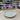BRICARD PORCELAIN Barles / Cupido Taupe - White Plat bord 19,4 cm Per Stuk