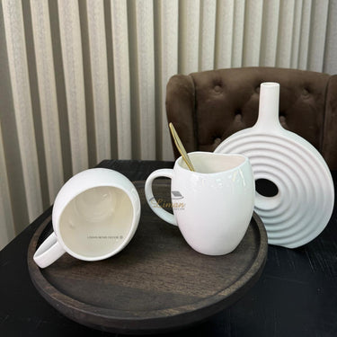 BRICARD PORCELAIN Barles / Cupido White MOKKENSET | 2-DELIG