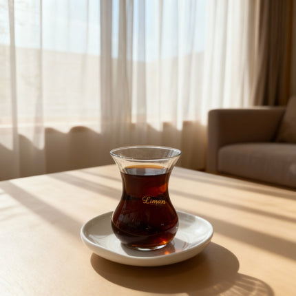 BRICARD PORCELAIN Barles / Cupido White Theeset 12 Delig | 6 Persoons