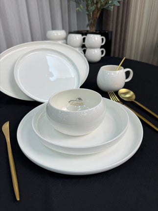 BRICARD PORCELAIN Bobigny Serviesset 25-Delig 6-Persoons