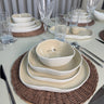 BRICARD PORCELAIN Bonnes Servies set 27 delig | 6 persoons Taupe