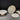 BRICARD PORCELAIN Bricard Crispy Ovaal Kommenset 18 x 11 cm Wit - Goud 6 Delig