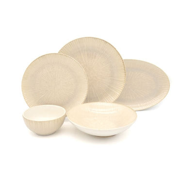 BRICARD PORCELAIN Bricard Porcelain Amilly 6-Persoons | 25-Delig Serviesset Beige