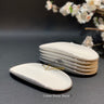 BRICARD PORCELAIN Bricard Porcelain Evry Wit - Zilver 6 Delig Serveerschaal