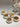 BRICARD PORCELAIN BRICARD PORSELEIN BONDY MINI SAUS SCHAAL 8CM 6 DELIG ( WIT )