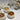 BRICARD PORCELAIN BRICARD PORSELEIN BONDY MINI SAUS SCHAAL 8CM 6 DELIG ( WIT )