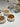 BRICARD PORCELAIN BRICARD PORSELEIN BONDY MINI SAUS SCHAAL 8CM 6 DELIG ( WIT )