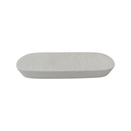 BRICARD PORCELAIN BRICARD SERY SCHAAL| 30,4X10,1X3,7 CM MAT WIT 1-DELIG
