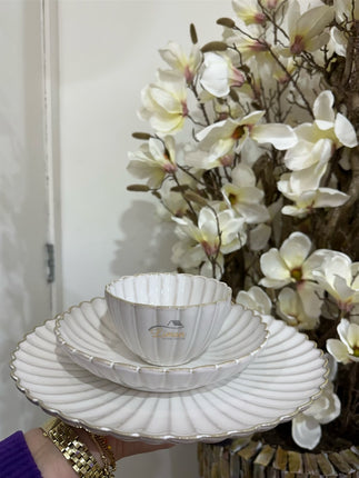 BRICARD PORCELAIN Julia Serviesset 18-Delig 6-Persoons
