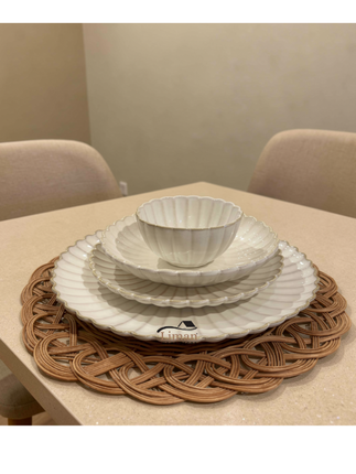 BRICARD PORCELAIN Julia Serviesset 24-Delig 6-Persoons