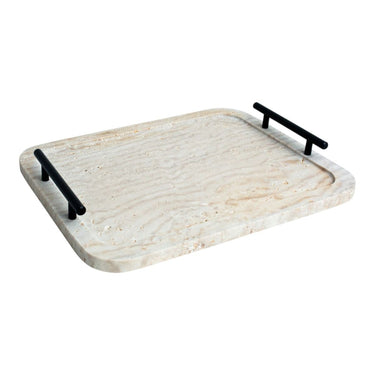 BRICARD PORCELAIN TRAVERTINE DIENBLAD 25 X 35 CM