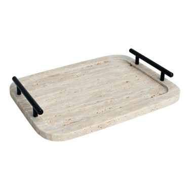 BRICARD PORCELAIN TRAVERTINE DIENBLAD 30 X 40 CM