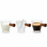 BVR Glazen Melkkannetje - Sauskom met handvat - Koffie serveren - Mini formaat - 120 ml - Transparant
