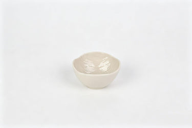 BVR Linea Dip- / Snackschalen Ø9 cm ( 6 Delig ) Beige | Cermico