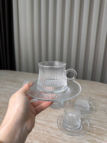 BVR Ripple Koffieset 12 Delig | 6 Persoons