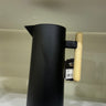 BVR Thermoskan - 1,0 Liter - Thermos - Isoleerkan - Koffie of Thee - Warm en koud - Zwart