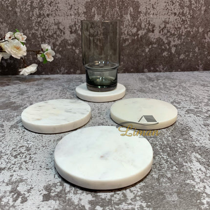 Cosy COSY GLASONDERZETTER MARMER 4 DELIG 10CM