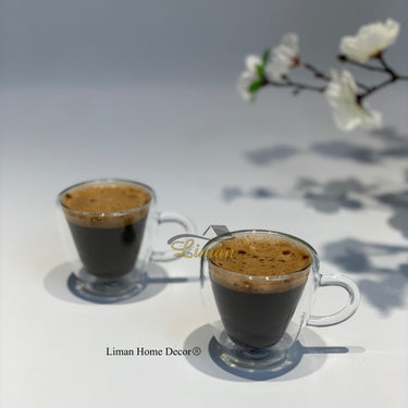 Cosy Cosy Isolatie Dubbele Wand Espresso kopjes 6 cl 2 Delig