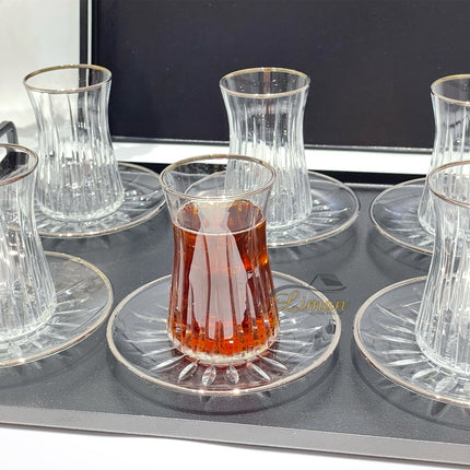 Esco Esco Isik Zilver Theeset 12 Delig | 6 Persoons