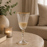 Esco Exclusief Isik Gold Wijnglas | 6 Delig