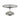 FUGURATO Fugurato Elegance Antalya Taartplatteau Zilver -S-