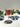 FUGURATO Fugurato Epoxy Style Blauw Marble Glas Onderzetter Met Stand 7 DLG